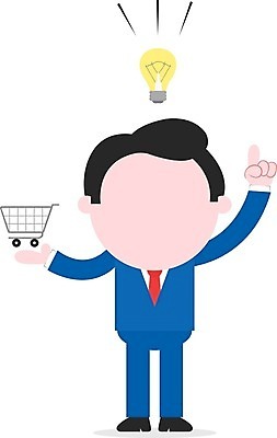 EPS 해외이미지 남자 일러스트 전구 한명 서기 들기 손짓 성인 쇼핑카 비즈니스맨 성인남자한명만 해외202004 해외일러스트 1 비즈니스 모션 사람 쇼핑 카트 직장인 남자한명만 성인남자만 파일형식 벡터