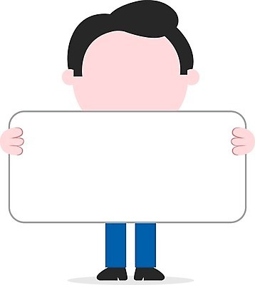 EPS 해외이미지 남자 일러스트 프레임 광고판 한명 서기 성인 잡기 비즈니스맨 메시지 성인남자한명만 국경 해외202004 해외일러스트 1 비즈니스 모션 알림판 사람 직장인 판 남자한명만 성인남자만 파일형식 벡터