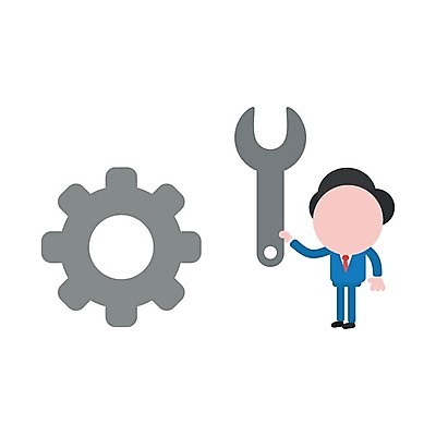 EPS 해외이미지 남자 일러스트 한명 성인 공구 잡기 비즈니스맨 톱니바퀴 성인남자한명만 해외202004 해외일러스트 1 비즈니스 모션 사람 도구 직장인 남자한명만 성인남자만 파일형식 벡터