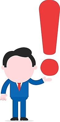 EPS 해외이미지 전신 캐릭터 남자 일러스트 한명 서기 성인 손들기 비즈니스맨 느낌표 성인남자한명만 해외202004 해외일러스트 일러캐릭터 1 기호 비즈니스 모션 사람 직장인 남자한명만 성인남자만 파일형식 벡터