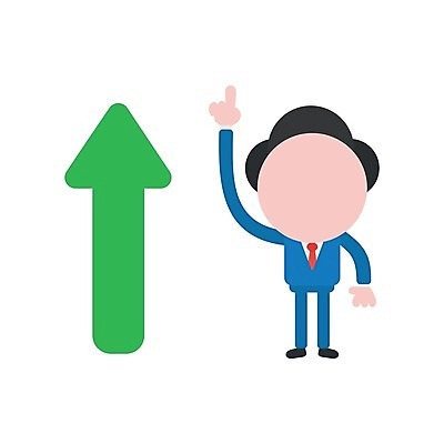 EPS 해외이미지 전신 캐릭터 남자 화살표 컨셉 일러스트 한명 성인 가리킴 비즈니스맨 보여주기 성인남자한명만 해외202004 해외일러스트 일러캐릭터 1 비즈니스 모션 사람 손짓 직장인 남자한명만 성인남자만 파일형식 벡터