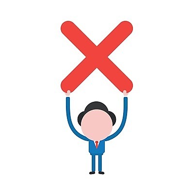 EPS 해외이미지 전신 모양 캐릭터 남자 컨셉 일러스트 한명 들기 성인 잡기 비즈니스맨 X 거절 성인남자한명만 해외202004 해외일러스트 일러캐릭터 1 알파벳 비즈니스 모션 사람 직장인 남자한명만 성인남자만 파일형식 벡터