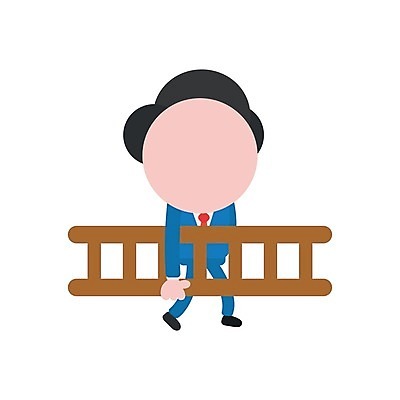 EPS 해외이미지 전신 캐릭터 남자 일러스트 사다리 한명 들기 성인 비즈니스맨 성인남자한명만 해외202004 해외일러스트 일러캐릭터 1 비즈니스 모션 사람 도구 직장인 남자한명만 성인남자만 파일형식 벡터