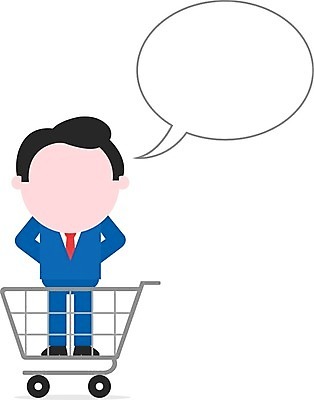 EPS 해외이미지 전신 캐릭터 남자 허리손 말풍선 일러스트 말하기 한명 서기 성인 쇼핑카 비즈니스맨 성인남자한명만 해외202004 해외일러스트 일러캐릭터 1 포즈 비즈니스 모션 사람 쇼핑 카트 직장인 남자한명만 성인남자만 파일형식 벡터