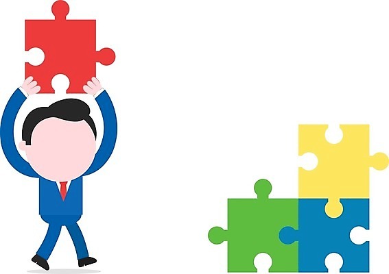 EPS 해외이미지 전신 캐릭터 남자 일러스트 한명 들기 성인 걷기 비즈니스맨 퍼즐 퍼즐조각 성인남자한명만 해외202004 해외일러스트 일러캐릭터 1 조각 비즈니스 모션 사람 직장인 남자한명만 성인남자만 파일형식 벡터