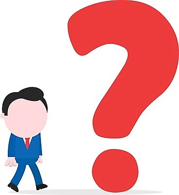 EPS 해외이미지 전신 캐릭터 남자 일러스트 한명 성인 걷기 물음표 비즈니스맨 성인남자한명만 해외202004 해외일러스트 일러캐릭터 1 기호 비즈니스 모션 사람 직장인 남자한명만 성인남자만 파일형식 벡터