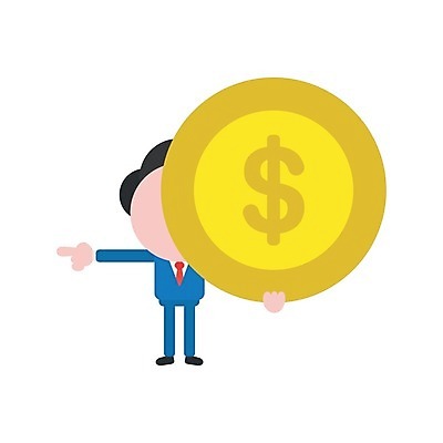 EPS 해외이미지 전신 캐릭터 남자 일러스트 한명 들기 성인 달러 동전 가리킴 비즈니스맨 성인남자한명만 해외202004 해외일러스트 일러캐릭터 1 돈 비즈니스 모션 사람 손짓 직장인 남자한명만 성인남자만 파일형식 벡터