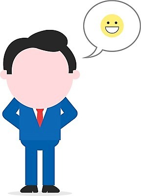 EPS 해외이미지 전신 캐릭터 남자 말풍선 일러스트 한명 서기 성인 비즈니스맨 뒷짐 성인남자한명만 해외202004 해외일러스트 일러캐릭터 1 비즈니스 모션 사람 직장인 남자한명만 성인남자만 파일형식 벡터