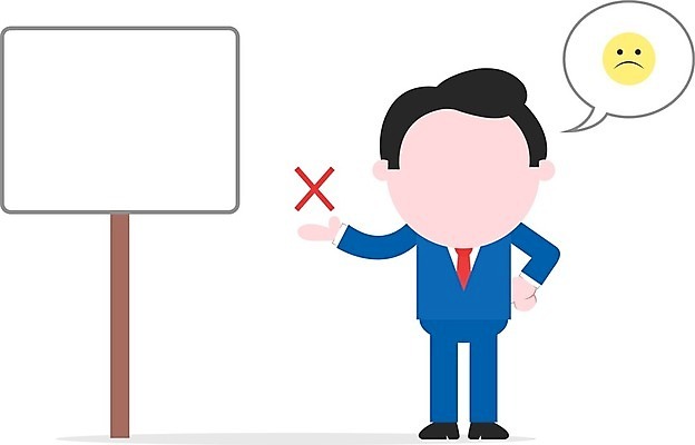 EPS 해외이미지 전신 캐릭터 남자 말풍선 일러스트 한명 성인 팻말 금지 비즈니스맨 X 부정적 성인남자한명만 해외202004 해외일러스트 일러캐릭터 1 알파벳 감정 비즈니스 프레임 사람 직장인 남자한명만 성인남자만 파일형식 벡터