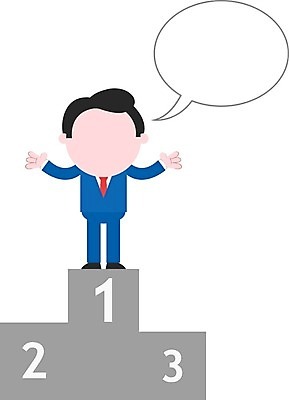 EPS 해외이미지 전신 캐릭터 남자 말풍선 일러스트 한명 손짓 성인 우승 비즈니스맨 대회 성인남자한명만 해외202004 해외일러스트 일러캐릭터 1 비즈니스 모션 사람 최고 직장인 남자한명만 성인남자만 파일형식 벡터