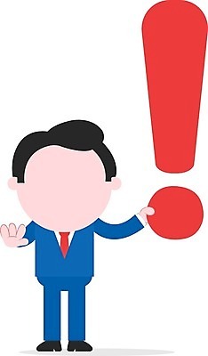 EPS 해외이미지 전신 캐릭터 남자 일러스트 한명 서기 들기 손짓 성인 비즈니스맨 느낌표 성인남자한명만 해외202004 해외일러스트 일러캐릭터 1 기호 비즈니스 모션 사람 직장인 남자한명만 성인남자만 파일형식 벡터