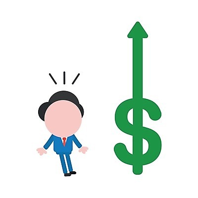 EPS 해외이미지 전신 캐릭터 남자 화살표 일러스트 한명 성인 달러 놀람 비즈니스맨 상승 성인남자한명만 해외202004 해외일러스트 일러캐릭터 1 감정 컨셉 돈 비즈니스 표정 사람 직장인 남자한명만 성인남자만 파일형식 벡터