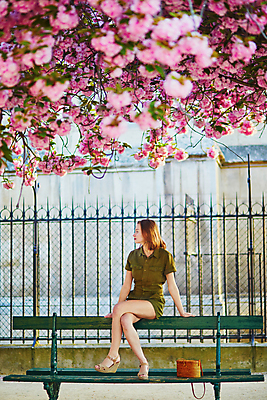 포토 JPG 해외이미지 주간 외국인 나무 백인 공원 여자 벤치 가방 한명 앉기 상반신 성인 야외 옆모습 봄 벚꽃 다리꼬기 성인여자한명만 파리(프랑스) 해외포토 자연요소 서양인 식물 1 잡화 계절 공공시설 꽃 뷰포인트 의자 모션 사람 인종 여자한명만 성인여자만 파일형식