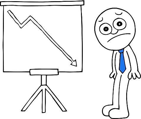 EPS 해외이미지 남자 화살표 일러스트 비즈니스 넥타이 한명 스크린 슬픔 비즈니스맨 하락 비즈니스캐릭터 울상 적자 남자한명만 해외202004 해외일러스트 일러캐릭터 캐릭터 1 잡화 감정 컨셉 사람 직장인 남자만 파일형식 벡터