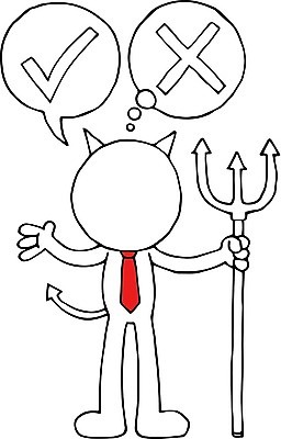 EPS 해외이미지 남자 말풍선 일러스트 비즈니스 넥타이 뿔 한명 서기 들기 비즈니스맨 X 악마 비즈니스캐릭터 체크표시 삼지창 남자한명만 해외202004 해외일러스트 일러캐릭터 캐릭터 1 알파벳 잡화 창 모션 사람 직장인 확인 남자만 파일형식 벡터