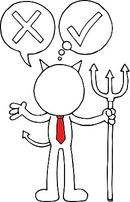 EPS 해외이미지 남자 말풍선 일러스트 비즈니스 넥타이 뿔 한명 서기 잡기 비즈니스맨 X 악마 비즈니스캐릭터 체크표시 삼지창 남자한명만 해외202004 해외일러스트 일러캐릭터 캐릭터 1 알파벳 잡화 창 모션 사람 직장인 확인 남자만 파일형식 벡터