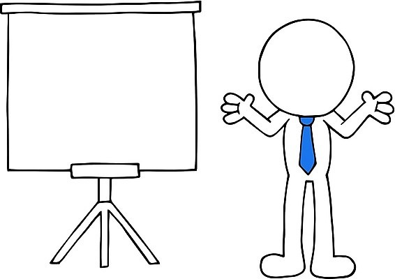 EPS 해외이미지 남자 일러스트 비즈니스 팔벌리기 넥타이 한명 스크린 비즈니스맨 발표 비즈니스캐릭터 남자한명만 해외202004 해외일러스트 일러캐릭터 캐릭터 1 잡화 모션 사람 직장인 남자만 파일형식 벡터