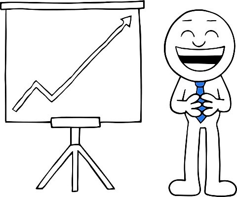 EPS 해외이미지 남자 행복 화살표 일러스트 비즈니스 성공 넥타이 한명 웃음 스크린 성장 비즈니스맨 비즈니스캐릭터 상승 이익 남자한명만 해외202004 해외일러스트 일러캐릭터 캐릭터 1 잡화 감정 컨셉 표정 사람 직장인 남자만 파일형식 벡터