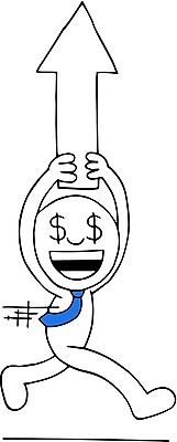 EPS 해외이미지 남자 행복 화살표 일러스트 비즈니스 성공 넥타이 한명 웃음 들기 달리기 달러 잡기 비즈니스맨 비즈니스캐릭터 상승 남자한명만 해외202004 해외일러스트 일러캐릭터 캐릭터 1 잡화 감정 컨셉 돈 모션 표정 사람 직장인 남자만 파일형식 벡터