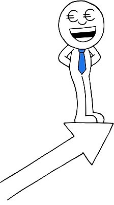 EPS 해외이미지 응시 남자 행복 화살표 일러스트 비즈니스 성공 넥타이 한명 서기 웃음 비즈니스맨 비즈니스캐릭터 뒷짐 상승 남자한명만 해외202004 해외일러스트 일러캐릭터 캐릭터 1 시선 잡화 감정 컨셉 모션 표정 사람 직장인 남자만 파일형식 벡터