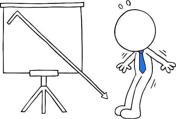 EPS 해외이미지 남자 화살표 일러스트 비즈니스 넥타이 한명 스크린 비즈니스맨 무서움 하락 비즈니스캐릭터 적자 피하기 남자한명만 해외202004 해외일러스트 일러캐릭터 캐릭터 1 잡화 감정 컨셉 모션 사람 직장인 남자만 파일형식 벡터