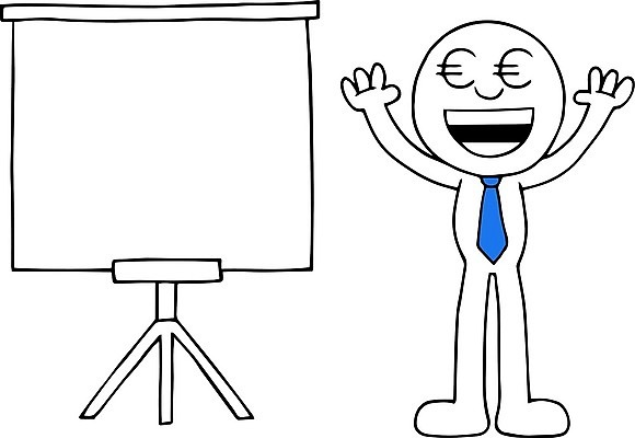 EPS 해외이미지 남자 행복 일러스트 비즈니스 성공 넥타이 한명 스크린 최고 비즈니스맨 발표 비즈니스캐릭터 남자한명만 해외202004 해외일러스트 일러캐릭터 캐릭터 1 잡화 감정 컨셉 사람 직장인 남자만 파일형식 벡터