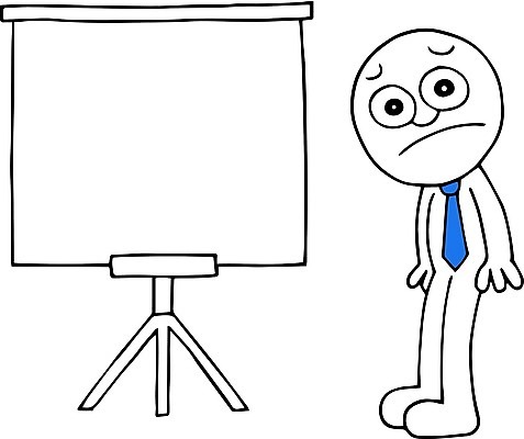 EPS 해외이미지 남자 일러스트 비즈니스 넥타이 한명 스크린 슬픔 비즈니스맨 발표 비즈니스캐릭터 울상 남자한명만 해외202004 해외일러스트 일러캐릭터 캐릭터 1 잡화 감정 사람 직장인 남자만 파일형식 벡터