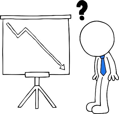 EPS 해외이미지 남자 화살표 일러스트 비즈니스 넥타이 한명 스크린 물음표 비즈니스맨 발표 하락 비즈니스캐릭터 의문 적자 남자한명만 해외202004 해외일러스트 일러캐릭터 캐릭터 1 기호 잡화 컨셉 사람 직장인 남자만 파일형식 벡터