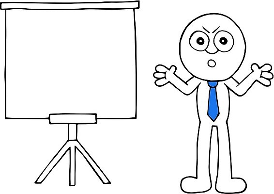 EPS 해외이미지 남자 일러스트 비즈니스 넥타이 한명 스크린 분노 비즈니스맨 발표 찡그림 비즈니스캐릭터 남자한명만 해외202004 해외일러스트 일러캐릭터 캐릭터 1 잡화 감정 표정 사람 직장인 남자만 파일형식 벡터