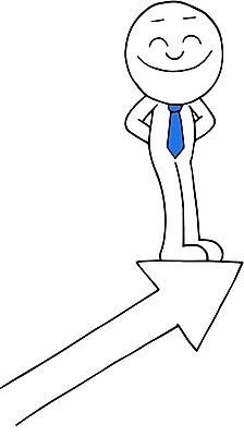 EPS 해외이미지 응시 남자 행복 화살표 일러스트 비즈니스 성공 넥타이 한명 서기 비즈니스맨 기다림 비즈니스캐릭터 뒷짐 상승 남자한명만 해외202004 해외일러스트 일러캐릭터 캐릭터 1 시선 잡화 감정 컨셉 모션 사람 직장인 남자만 파일형식 벡터