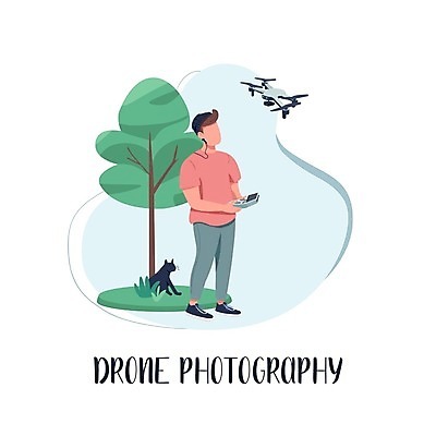 EPS 해외이미지 전신 나무 한마리 남자 일러스트 한명 서기 들기 성인 취미 고양이 드론 조종장치 싱글라이프 성인남자한명만 해외일러스트 식물 1 라이프스타일 포유류 모션 사람 반려동물 장비 남자한명만 성인남자만 파일형식 벡터