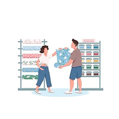 EPS 해외이미지 전신 부부 여자 남자 일러스트 벽지 서기 들기 성인 두명 쇼핑 가족라이프 성인만 해외일러스트 라이프스타일 커플 가족 모션 사람 파일형식 벡터