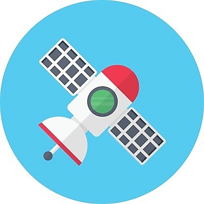 EPS 해외이미지 일러스트 사람없음 인공위성 해외일러스트 통신 파일형식 벡터