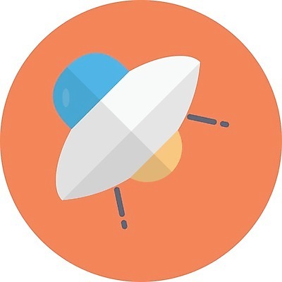 EPS 해외이미지 일러스트 사람없음 우주선 UFO 해외일러스트 우주 미확인물체 파일형식 벡터