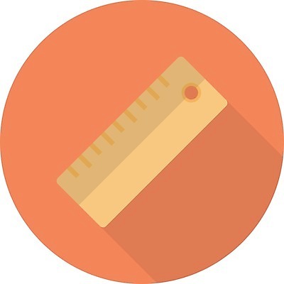 EPS 해외이미지 일러스트 자 사람없음 해외일러스트 문구용품 파일형식 벡터