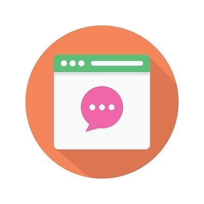 EPS 해외이미지 말풍선 인터넷 일러스트 모바일 사람없음 웹 메시지 온라인 해외일러스트 파일형식 벡터