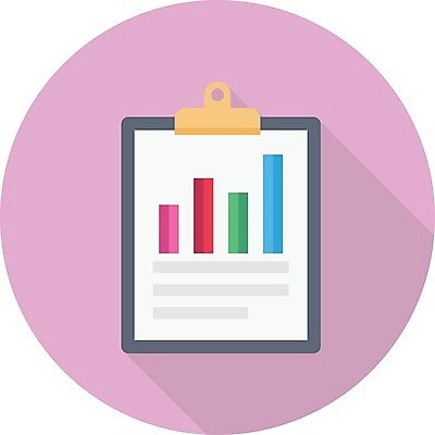 EPS 해외이미지 일러스트 그래프 사람없음 서류판 해외일러스트 사무용품 파일형식 벡터