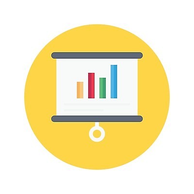 EPS 해외이미지 일러스트 그래프 알림판 사람없음 화이트보드 롤스크린 해외일러스트 스크린 파일형식 벡터