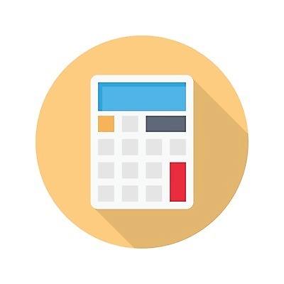 EPS 해외이미지 일러스트 사람없음 계산기 회계 해외일러스트 문구용품 경제 장비 파일형식 벡터