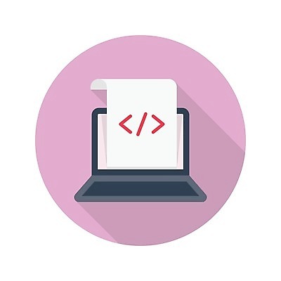 EPS 해외이미지 일러스트 사람없음 노트북 웹 시스템 프로그래밍 코딩 해외일러스트 인터넷 전자제품 작업 개발 컴퓨터교육 파일형식 벡터