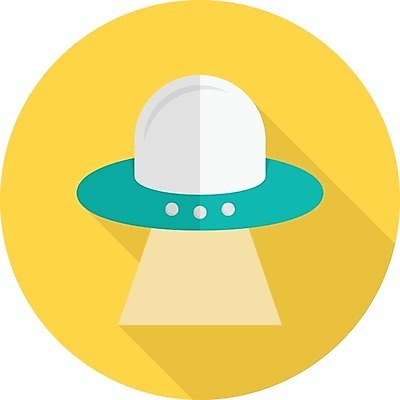 EPS 해외이미지 일러스트 사람없음 우주 우주선 UFO 해외일러스트 미확인물체 파일형식 벡터