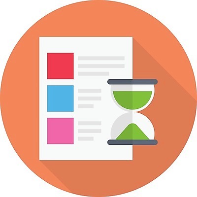 EPS 해외이미지 일러스트 사람없음 모래시계 문서 페이지 해외일러스트 모래 시계 파일형식 벡터