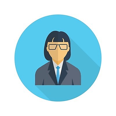 EPS 해외이미지 학생 여자 일러스트 청소년 한명 사람 상반신 10대 십대여자한명만 안경낌 해외일러스트 1 안경 여자한명만 십대여자만 파일형식 벡터