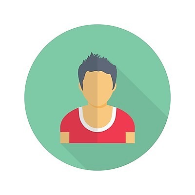 EPS 해외이미지 남자 어린이 티셔츠 일러스트 한명 사람 소년 상반신 소년한명만 해외일러스트 1 셔츠 남자한명만 소년만 파일형식 벡터