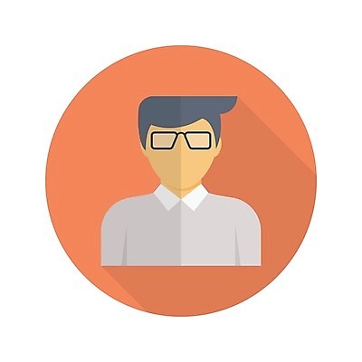 EPS 해외이미지 남자 일러스트 한명 상반신 성인 교사 교수 성인남자한명만 안경낌 해외일러스트 직업 1 안경 사람 남자한명만 성인남자만 파일형식 벡터