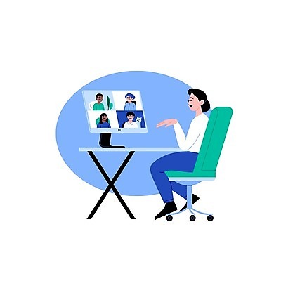 EPS 해외이미지 여자 남자 일러스트 모바일 사람 앉기 여러명 성인 스크린 모니터 모임 재택근무 화상통화 성인만 언택트 온택트 랜선라이프 해외일러스트 라이프스타일 다수 비즈니스 모션 컴퓨터 통화 파일형식 벡터