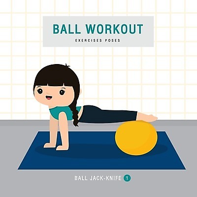 EPS 해외이미지 전신 여자 일러스트 요가 건강 한명 성인 매트 짐볼 복근 성인여자한명만 홈트레이닝 집콕 해외일러스트 1 웰빙 근육 사람 운동 신조어 여자한명만 성인여자만 파일형식 벡터 앳홈라이프