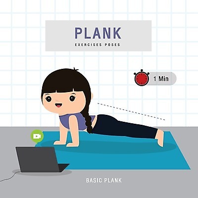 EPS 해외이미지 전신 여자 일러스트 요가 건강 한명 성인 노트북 매트 성인여자한명만 플랭크 홈트레이닝 집콕 맨몸운동 해외일러스트 1 웰빙 사람 전자제품 운동 신조어 여자한명만 성인여자만 파일형식 벡터 앳홈라이프