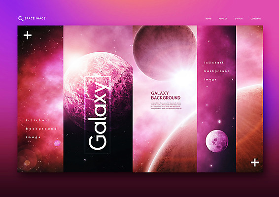 PSD 편집이미지 백그라운드 타이포그라피 사람없음 빛 우주 보라색 행성 화려 신비 은하계 이미지편집 문자 컬러 컨셉 파일형식