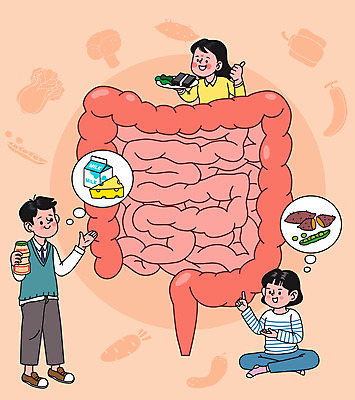 전신 여자 남자 일러스트 치즈 콩 식이요법 서기 들기 앉기 성인 세명 우유 최고 예방 고구마 대장 미역 대장질환 변비 항문외과 성인만 국내일러스트 AI파일 모션 유제품 곡류 뿌리채소 건강 병원 사람 장기_의학 해조류 질병 파일형식 벡터